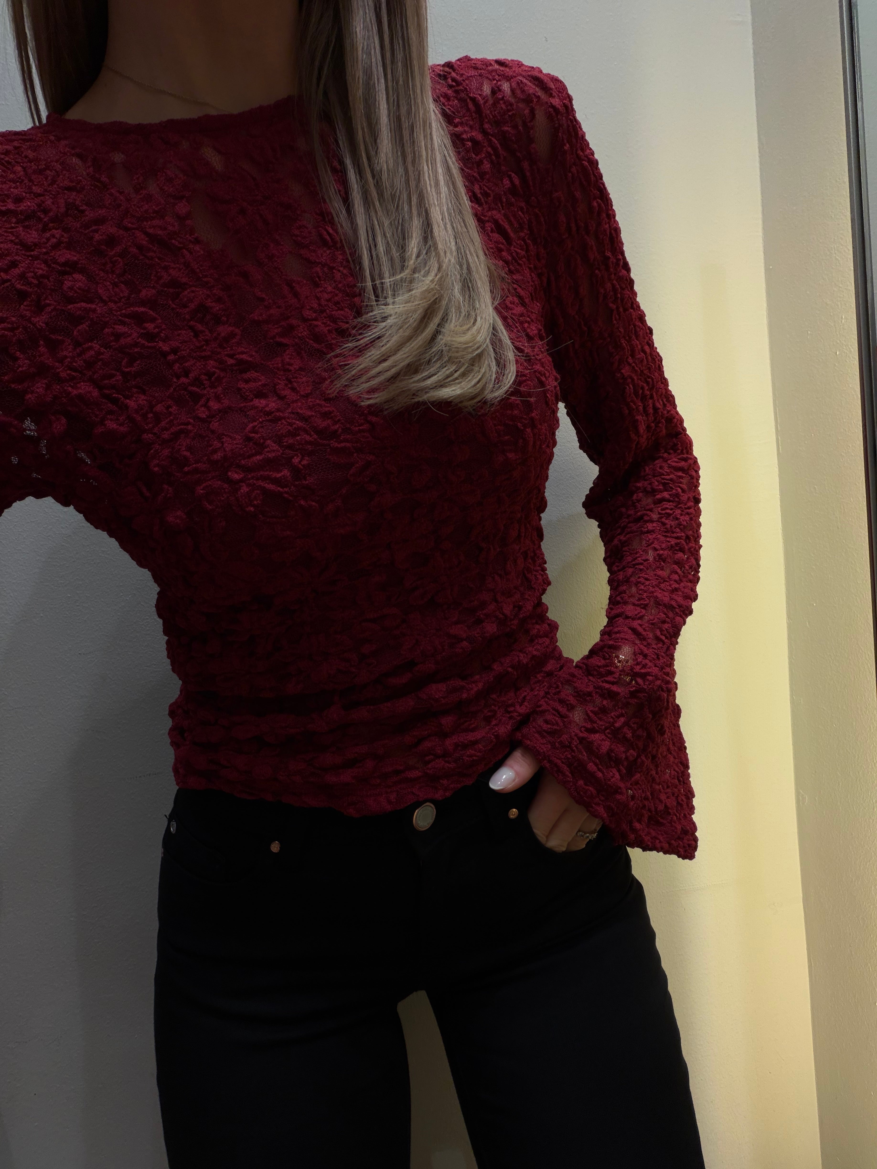 VMSTACY Top - Biking Red